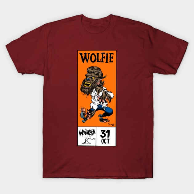 Wolfie T-Shirt by alexgallego